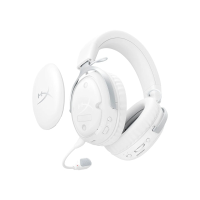 HyperX Cloud III S Wireless Gamer Headset - Fehér