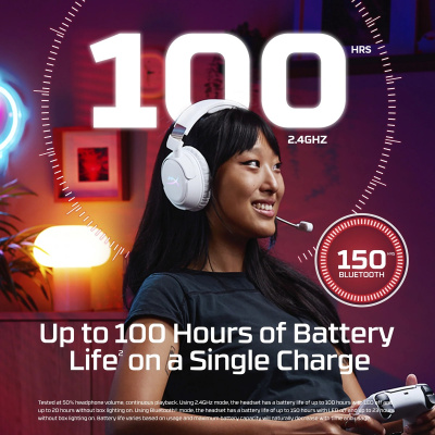 HyperX Cloud Flight 2 Fehér