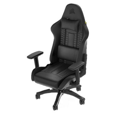 CORSAIR TC100 RELAXED Gamer Szék - Műbőr, Fekete