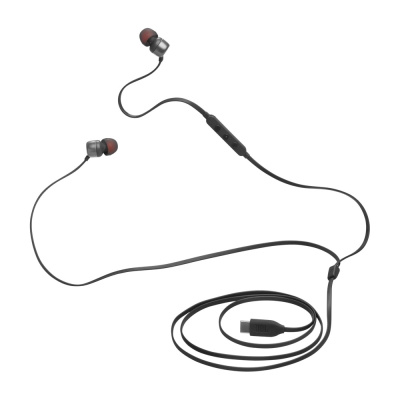 JBL Tune 310C USB-C Vezetékes fülhallgató, Fekete