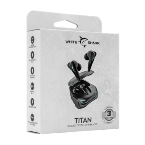 White Shark TITAN-B Bluetooth In-Ear Fülhallgató
