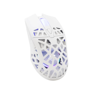 White Shark Caradoc Gamer Egér - Fehér