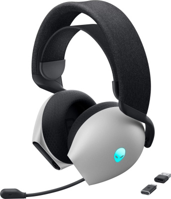 Dell Alienware AW725H Gamer Fejhallgató - Lunar Light
