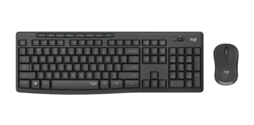 Logitech MK295 Silent Combo - Grafitszürke, US