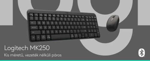 Logitech MK250 Vezeték Nélküli Szett