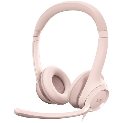 Logitech H390 USB Fejhallgató - Rózsaszín