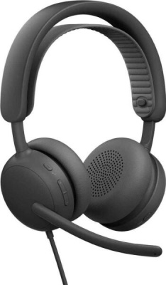 Logitech Zone Wired 2 Mikrofonos Fejhallgató