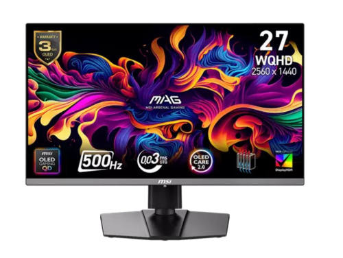 MSI MAG 272QP QD-OLED X50 Gamer Monitor