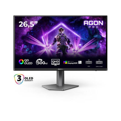 AOC AGON PRO AG276QKD2 26,5" OLED Gamer Monitor