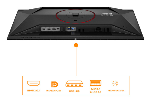 AOC Q27G4ZDR 26,5" OLED Gamer Monitor