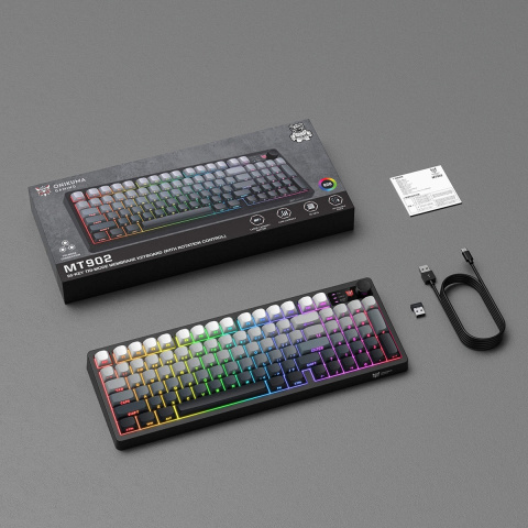 Onikuma MT902 Tri-Mode Vezeték Nélküli Gamer Billentyűzet