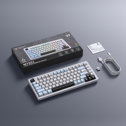 Onikuma MT501 Tri-Mode Vezeték Nélküli Gamer Billentyűzet