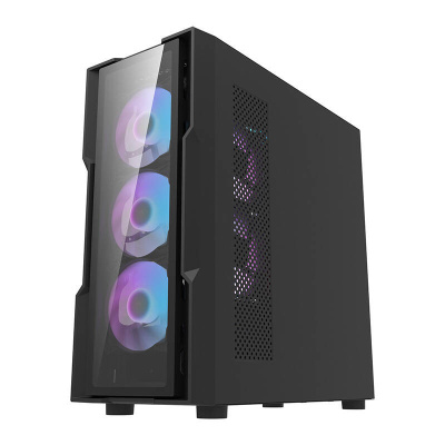 DarkFlash DK431 Glass Számítógépház