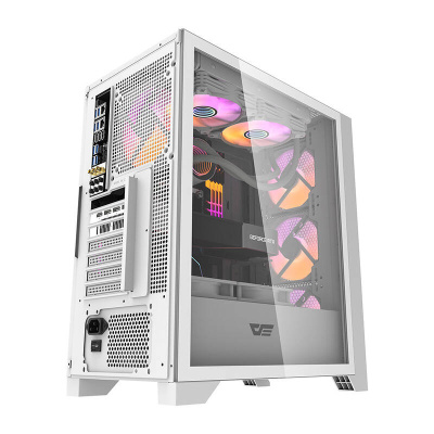 DarkFlash DRX70 Mesh Számítógépház - Fehér