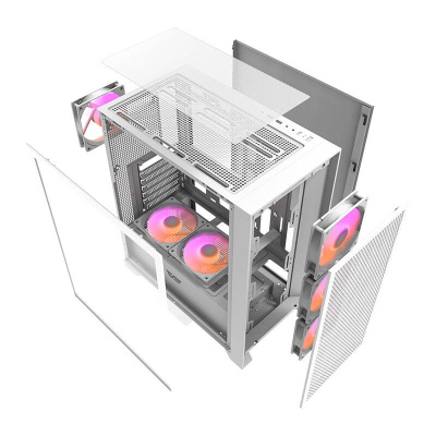 DarkFlash DRX70 Mesh Számítógépház - Fehér