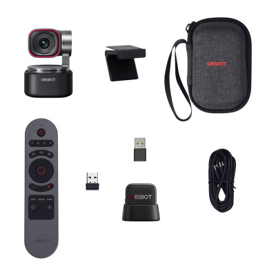 OBSBOT Tiny 3 MIC Combo 4K PTZ Webkamera