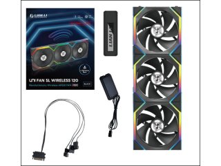 Lian Li UNI FAN SL Wireless 120mm Ventilátor 3db