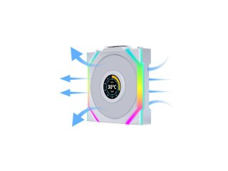 Lian Li UNI FAN SL Wireless LCD 120mm Ventilátor