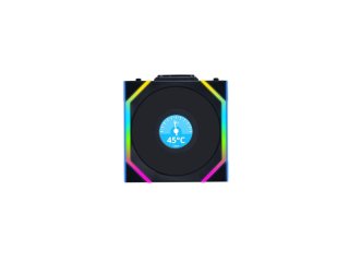 Lian Li UNI FAN SL Wireless LCD 120mm 3db-os csomag