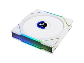 Lian Li UNI FAN TL-LCD Wireless 120mm 3db-os Ventilátor - Fehér