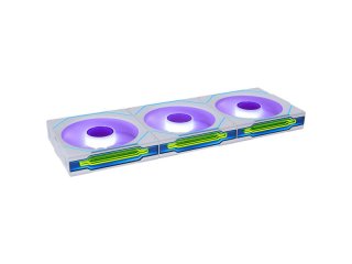 Lian Li UNI FAN SL-INF Wireless 120mm 3-pack - Fehér