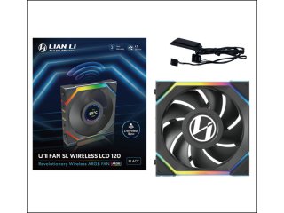 Lian Li UNI FAN SL Wireless LCD 120mm Ventilátor