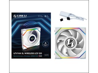 Lian Li UNI FAN SL Wireless LCD 120mm Ventilátor