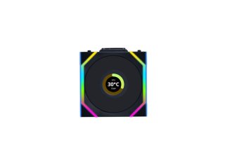 Lian Li UNI FAN SL Wireless LCD 120mm 3db-os csomag