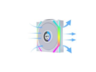 Lian Li UNI FAN SL Wireless LCD 120 3db-os csomag