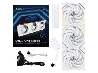 Lian Li UNI FAN TL Wireless 120mm 3-as csomag - Fehér