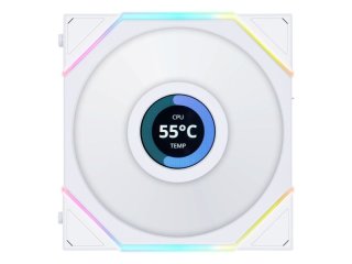 Lian Li UNI FAN TL LCD 120mm 3db-os szett - Fehér