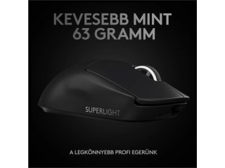 Logitech G Pro X Superlight Gamer Egér