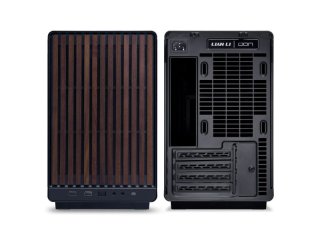 Lian Li DAN Cases A3-mATX Wood Edition Ház - Fekete