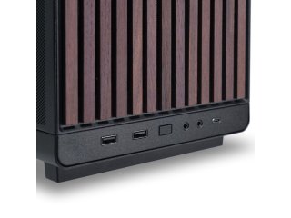 Lian Li DAN Cases A3-mATX Wood Edition Ház - Fekete