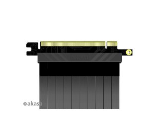Akasa Riser Black XL 1m PCIe Riser Kábel