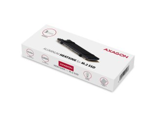 Axagon CLR-M2L3 M.2 SSD Hűtőborda