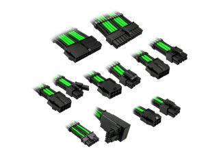 Kolink Core Pro Kábelhosszabbító Kit - Venom Green