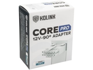 Kolink Core Pro 12VHPWR 90fok Adapter - Fehér