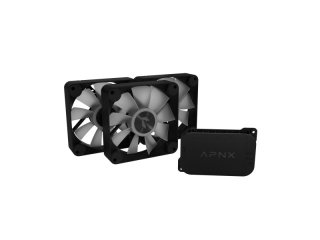 APNX FP1-R 120 ARGB PWM Ventilátor 3-Pack