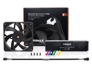 Noctua NF-A12x15 PWM chromax.black.swap Ventilátor