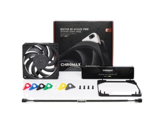 Noctua NF-A12x25 PWM chromax.black.swap Ventilátor