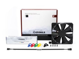 Noctua NF-F12 PWM chromax.black.swap Ventilátor
