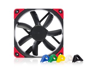 Noctua NF-S12A PWM chromax.black.swap Ventilátor