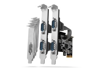 Axagon PCEA-S4N 4x Soros PCIe Vezérlőkártya