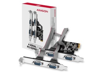 Axagon PCEA-S4N 4x Soros PCIe Vezérlőkártya