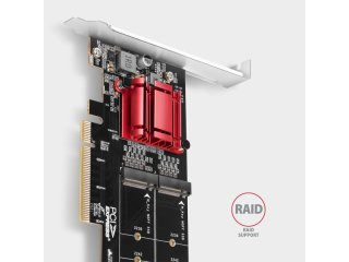 Axagon PCEM2-ND M.2 NVMe Bővítőkártya