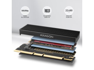 Axagon PCEM2-XS M.2 Adapter