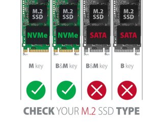 Axagon PCEM2-XS M.2 Adapter