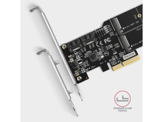 Axagon PCES-SA4M2 PCIe Bővítőkártya