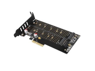 Axagon PCES-SA4X4 SATA Vezérlőkártya